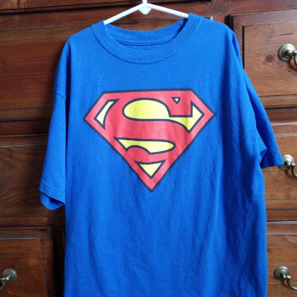 Superman kid shirt